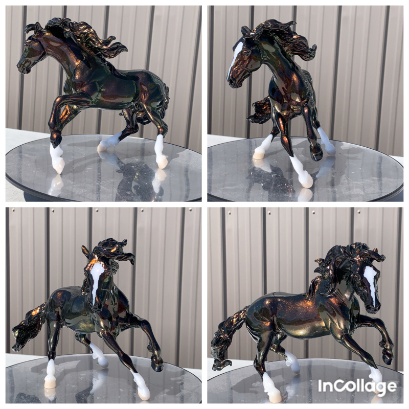 Breyer Custom Horse Nokota Colorshift Many Colors Glossy