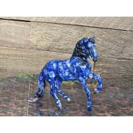 Breyer Custom Horse Stablemate Glossy Alborozo Ink Marbled Many Colors Glow In Dark