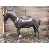 Breyer Custom Horse TB Mare Bare Plastic Chocolate Brown