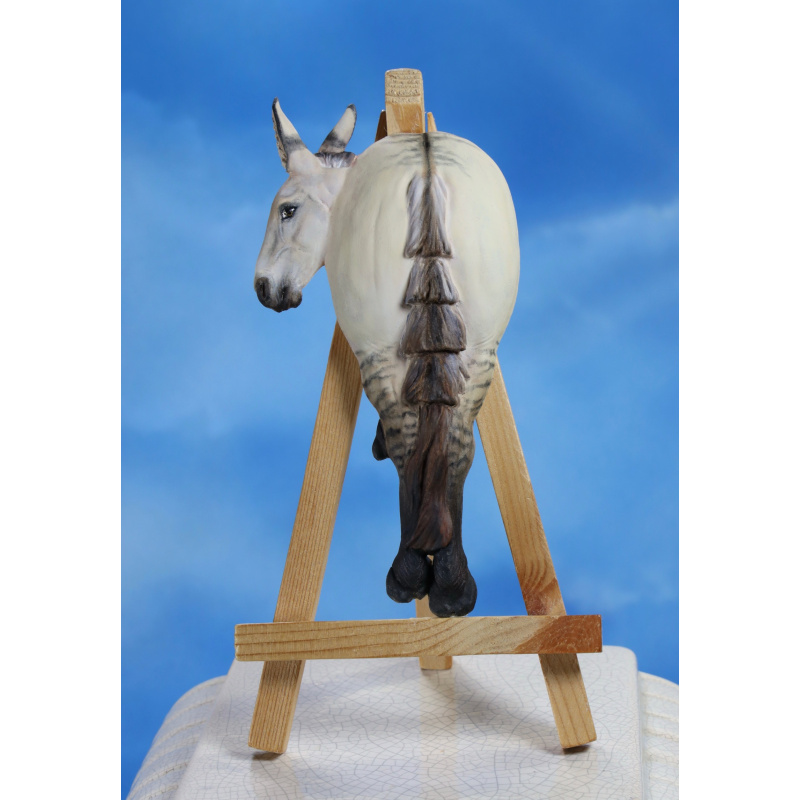 Dun Bell Resin Medallion Mule