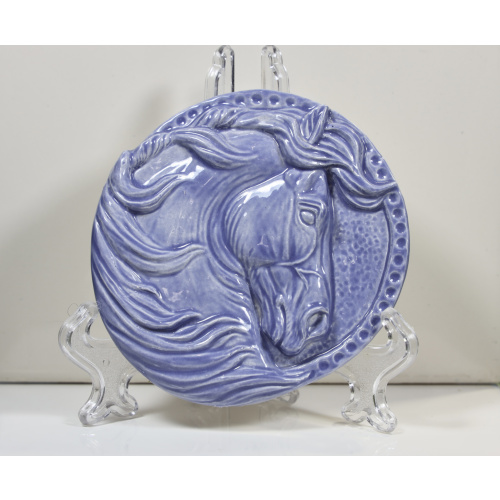 Awesome Andalusian Medallion sculpted by Sarah Minkiewicz