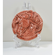 Awesome Sienna Medallion sculpted by Sarah Minkiewicz
