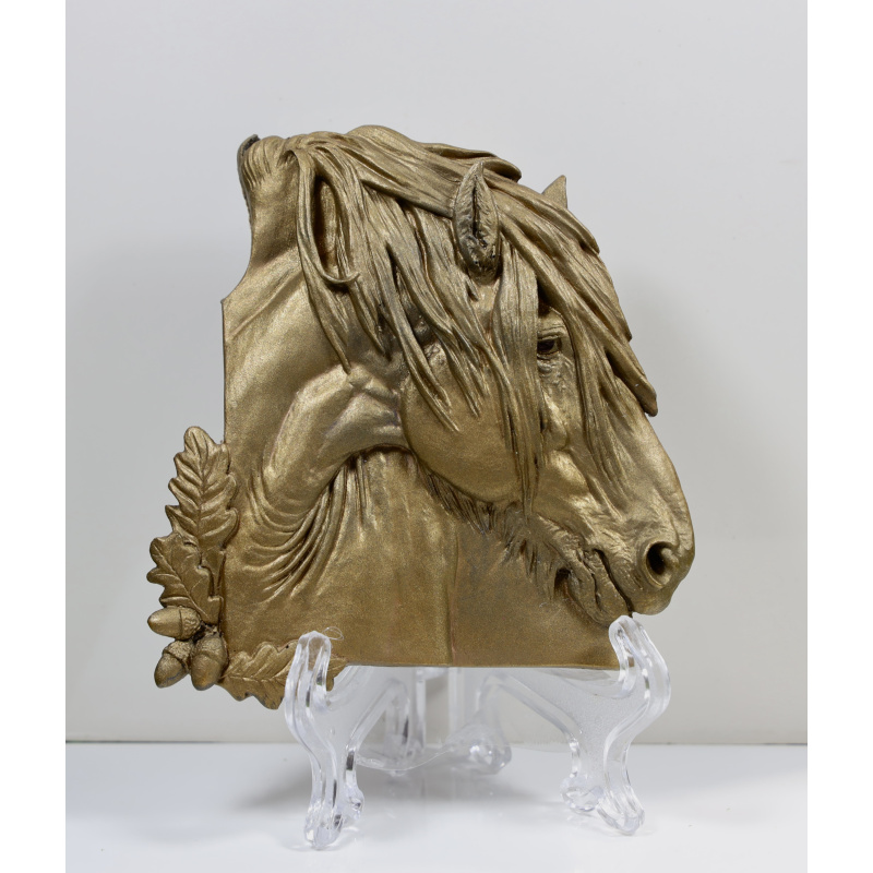 Beautiful Shire Cubie Medallion by Sarah Minkiewicz