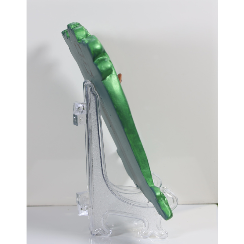 Gorgeous Chestnut with Shimmering Green Metallic Frame