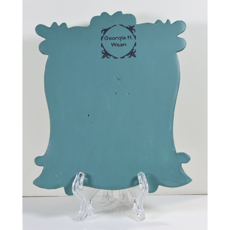 Gorgeous Chestnut with Shimmering Green Metallic Frame