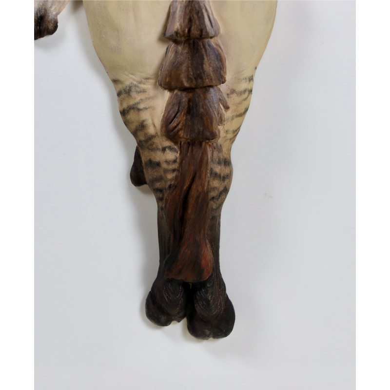Dun Bell Resin Medallion Mule