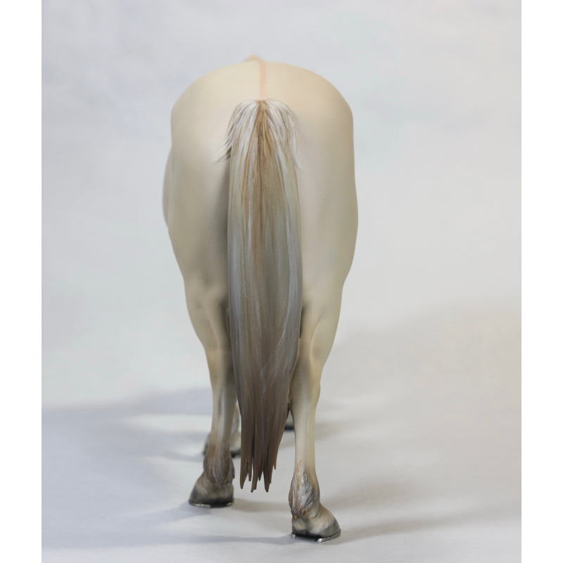 Traditional scale Norwegian Fjord Grazing Mare 3d Print “Gulblakk”