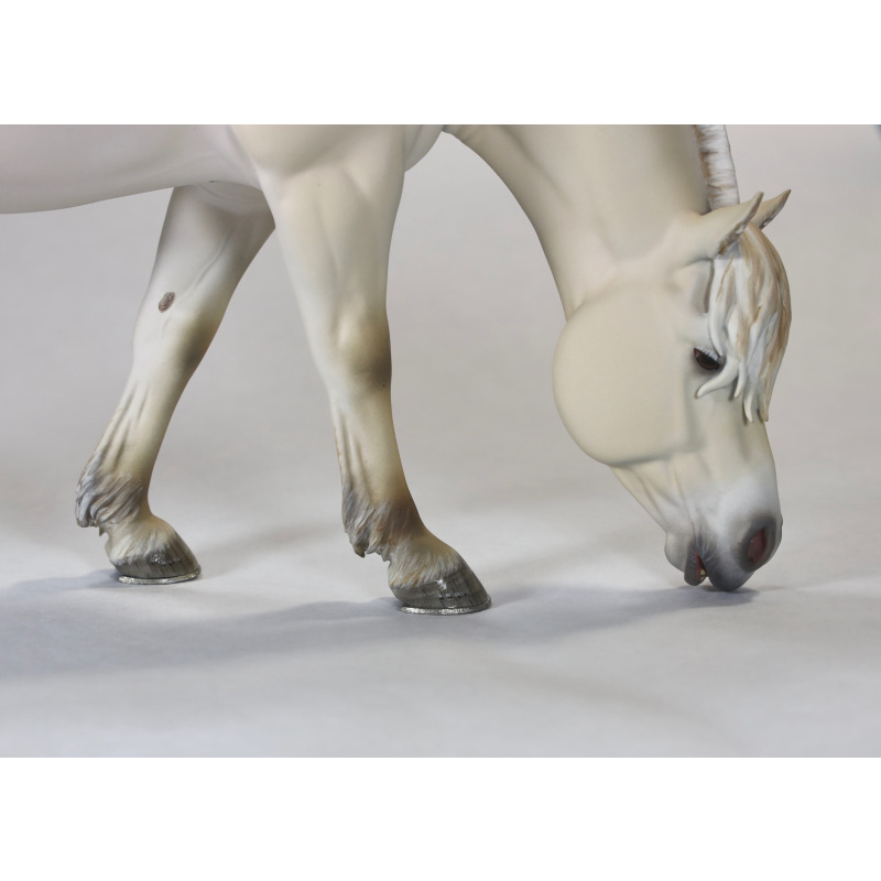 Traditional scale Norwegian Fjord Grazing Mare 3d Print “Gulblakk”