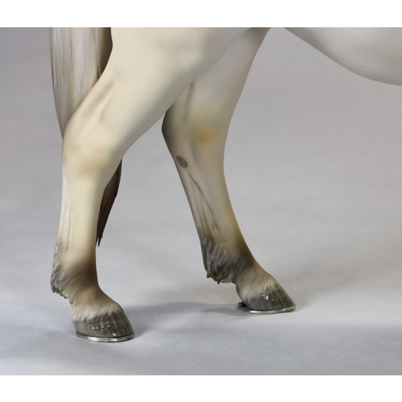 Traditional scale Norwegian Fjord Grazing Mare 3d Print “Gulblakk”