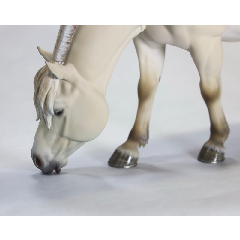 Traditional scale Norwegian Fjord Grazing Mare 3d Print “Gulblakk”