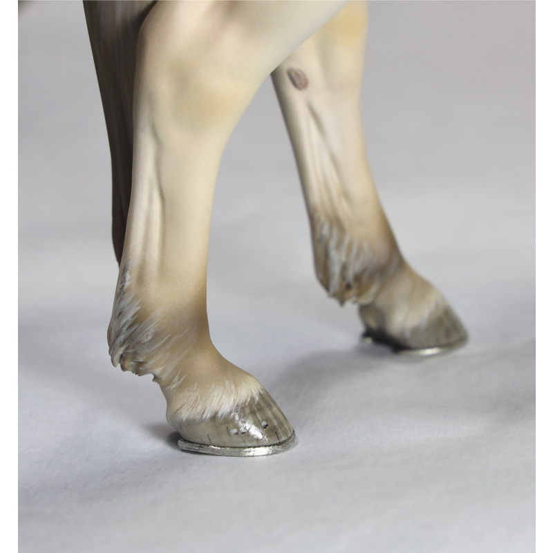 Traditional scale Norwegian Fjord Grazing Mare 3d Print “Gulblakk”