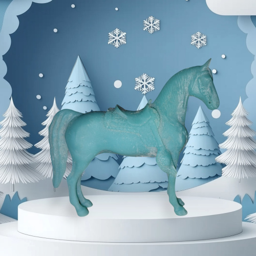 Hartland horse western horse turquoise