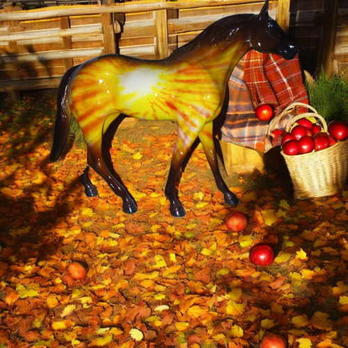 Hartland horse Thoroughbred by Clint Glistening ooak