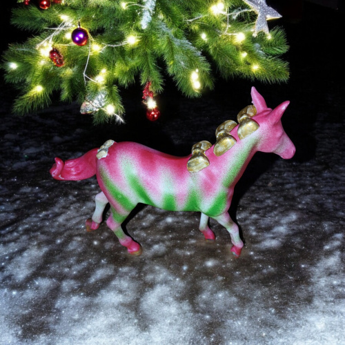 Hartland horse Ooak Christmas donkey