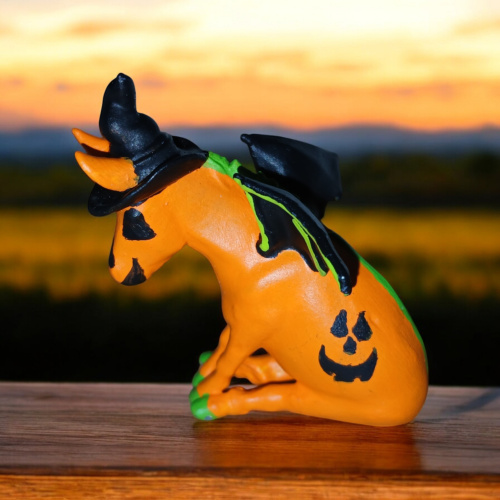 Hartland pumpkin pie donkey by Sarah Jackson