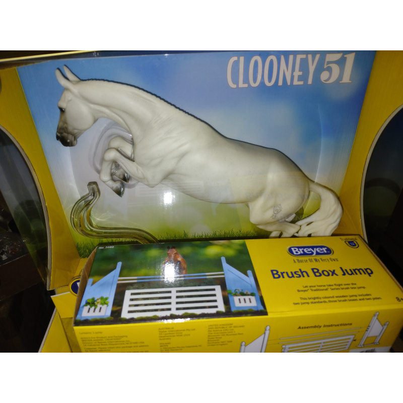Breyer Horse  new Clooney with jump