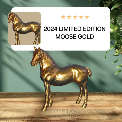 Hartland horse gold  Moose free shipping
