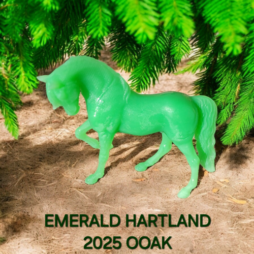 Hartland horse OOAK  Arabian Emerald by Kathleen Moody