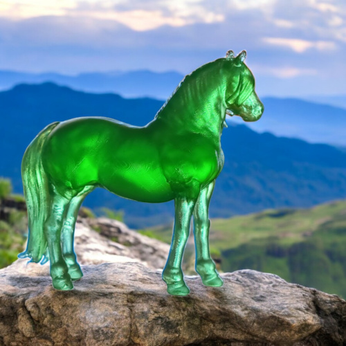Hartland horse Mini green Moose free shipping