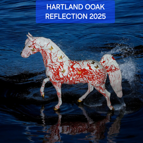 Hartland horse OOAK Tennessee Walker by Clint Voris free shipping