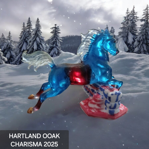 Hartland horse OOAK glossy Lippizan Charisma  free shipping