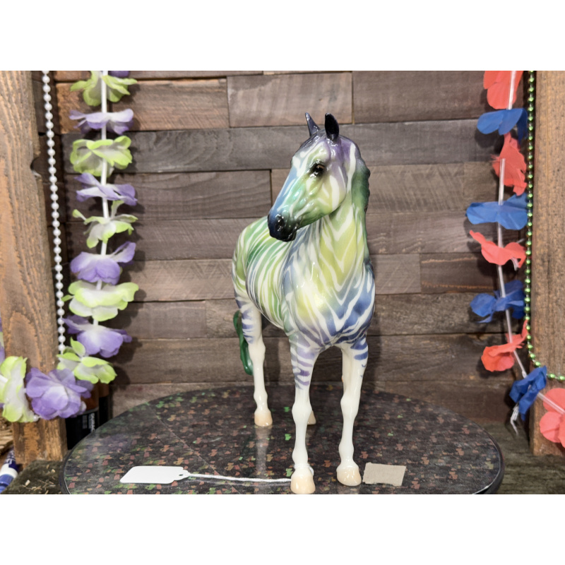 Breyer Custom Horse Traditional Paso Fino To Pearl Colored Zebra