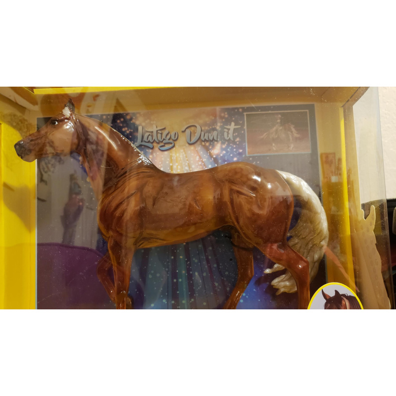 Glossy latigo