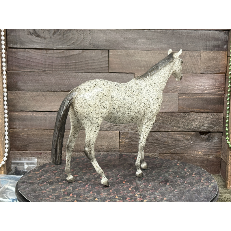 Breyer Custom Horse Traditional Touch Of Class Vintage Style Roan Test Pony