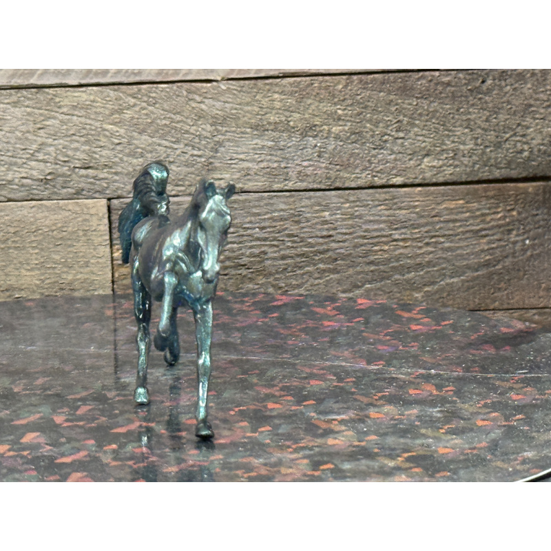 Breyer Custom Horse Stablemate Glossy Green Mesmerizing Galloping Arabian Stallion