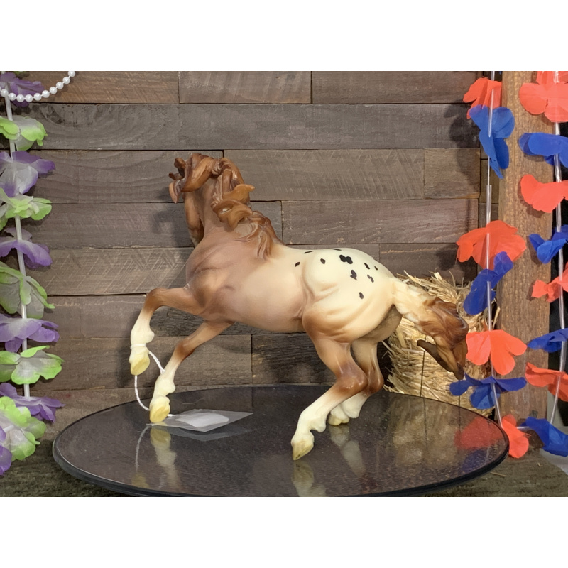 Breyer OF Horse Nokota Varnish Roan Appaloosa Matte BF SR