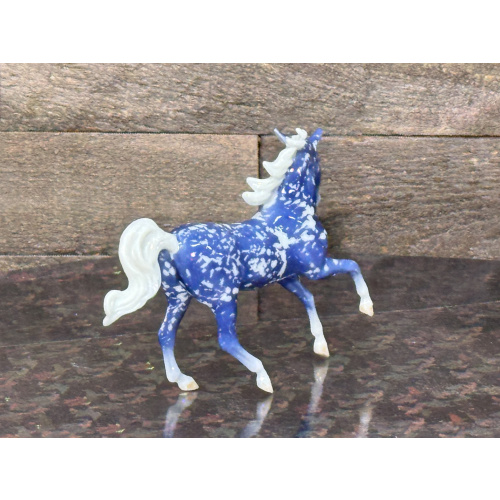 Breyer Custom Horse Stablemate Glossy Wild Dapple Glow Magnolia