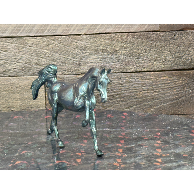 Breyer Custom Horse Stablemate Glossy Green Mesmerizing Galloping Arabian Stallion