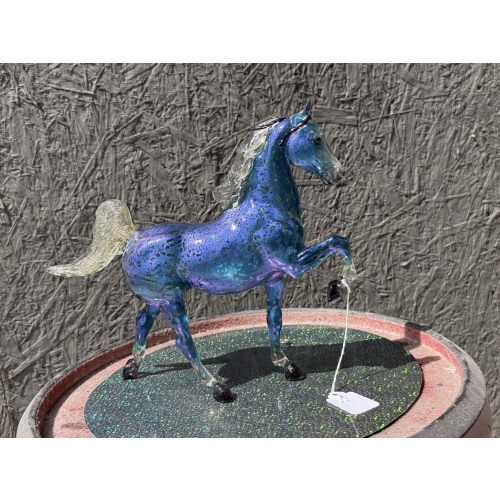 Breyer Custom Model Horse Vintage 5 Gaiter Benasque Blue Purple