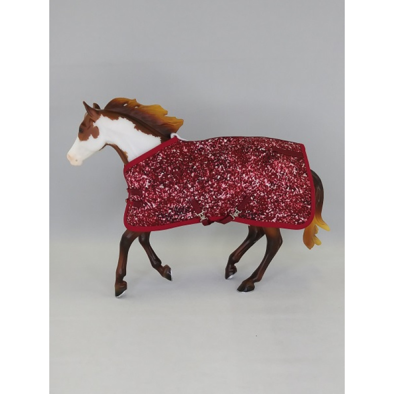 Maroon Speckles Stable Blanket  SB0223