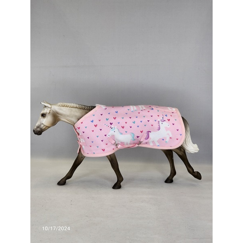 Unicorns & Hearts Stable Blanket  SB0357