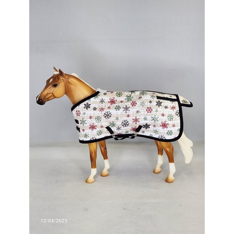 Musical Snowflakes Stable Blanket  SB0396