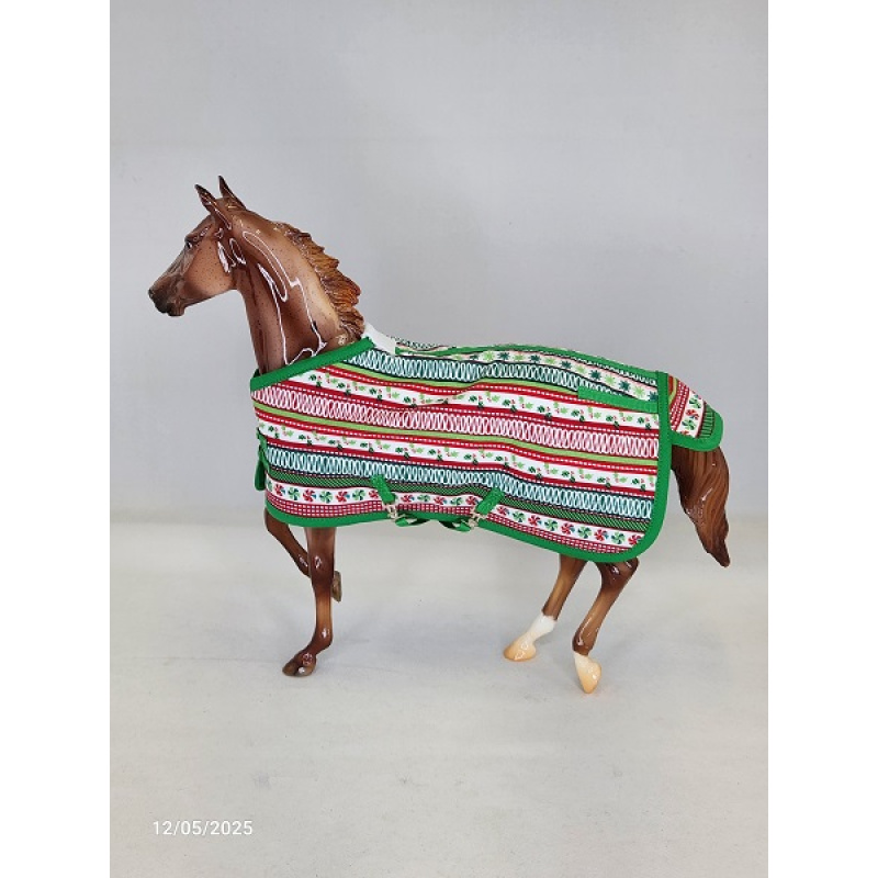 Holiday Stripe Stable Blanket  SB0397