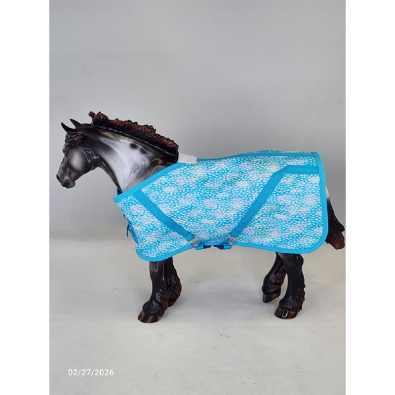 Turquoise Pebbles Stable Blanket  SB0411