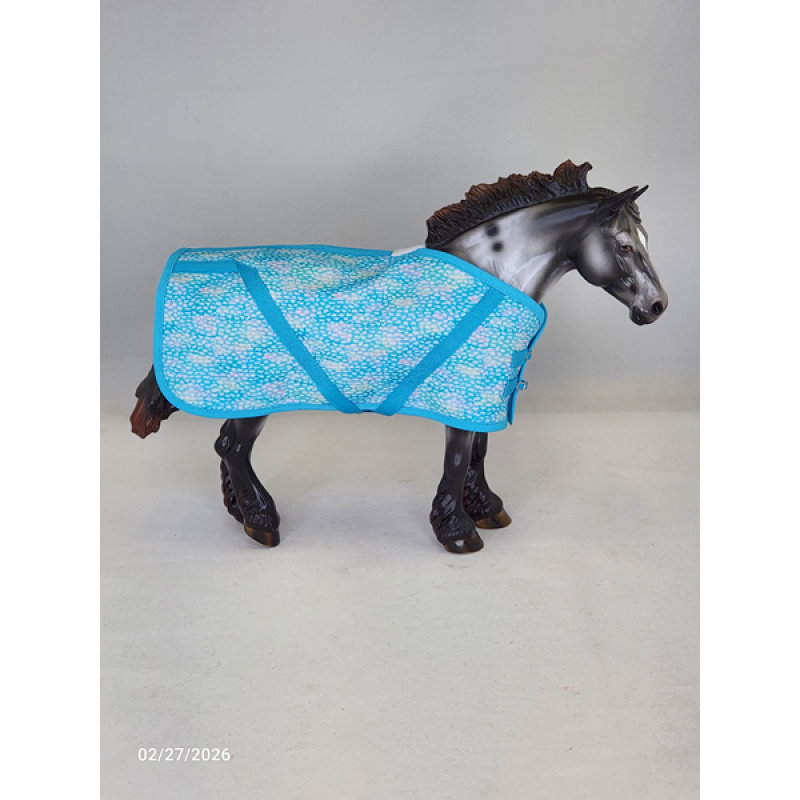 Turquoise Pebbles Stable Blanket  SB0411