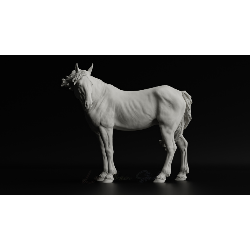 "Aspen" Artist Resin Mustang/Brumby