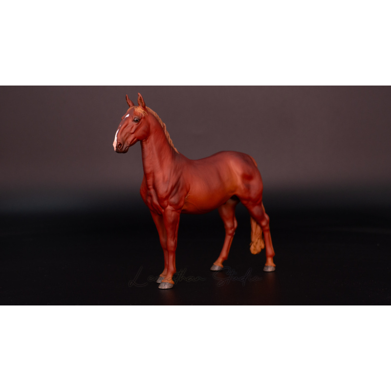 "Favor" Kladruber venti artist resin to chestnut