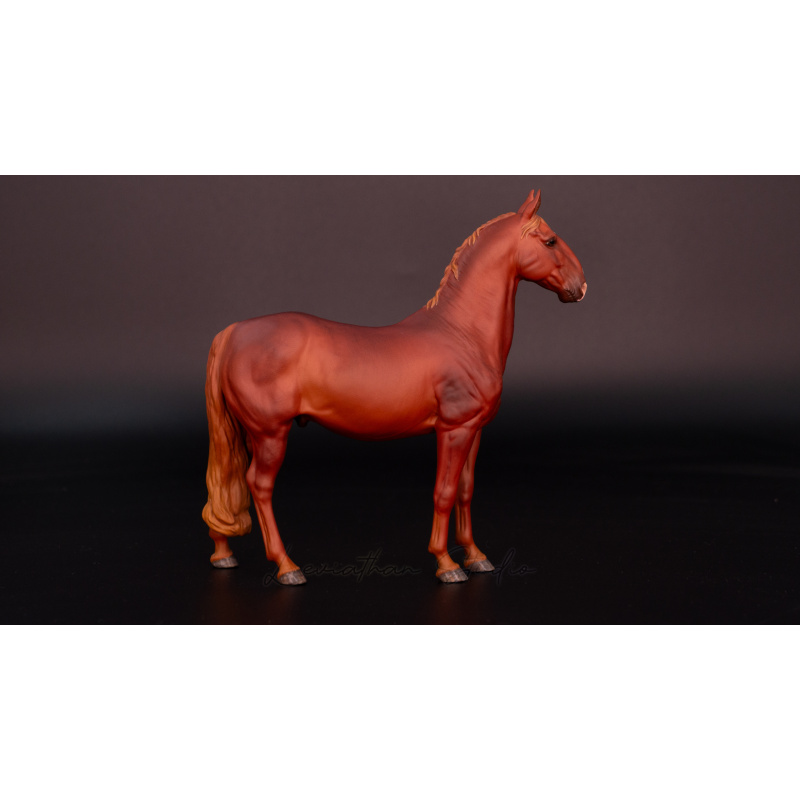 "Favor" Kladruber venti artist resin to chestnut