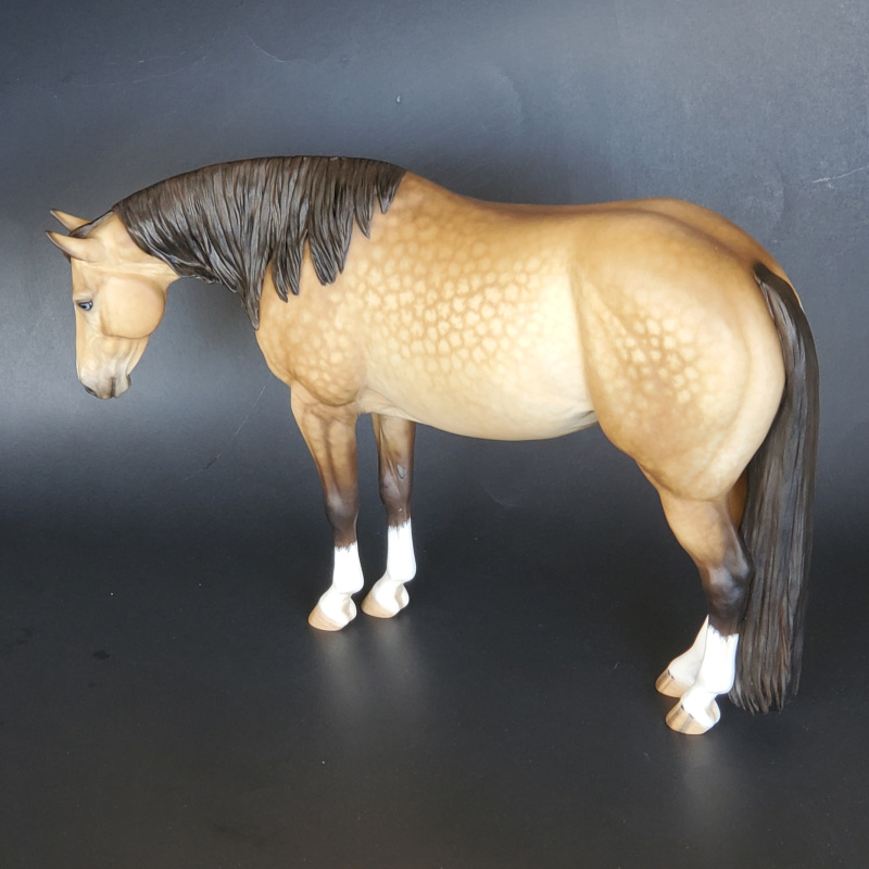 Traditional “Lola” Toasty Dappled Buckskin