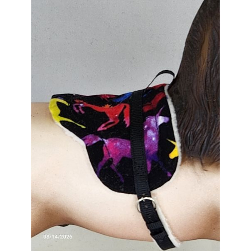 Colorful Unicorns Bareback Pad BBP003
