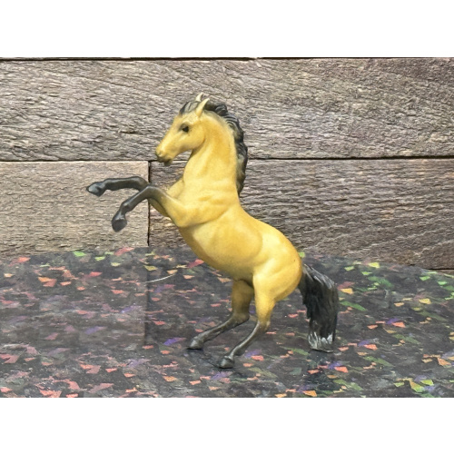 Breyer Custom Horse Stablemate Matte Mini Fighting Stallion Mold