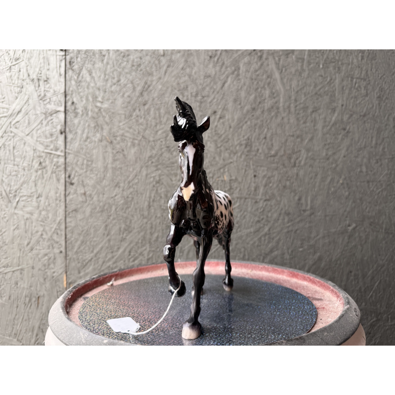 Breyer Custom Model Horse Fireheart Black Bay Full Blanket Appaloosa