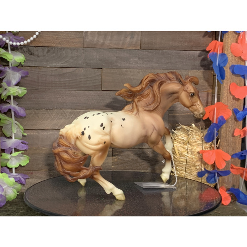 Breyer OF Horse Nokota Varnish Roan Appaloosa Matte BF SR