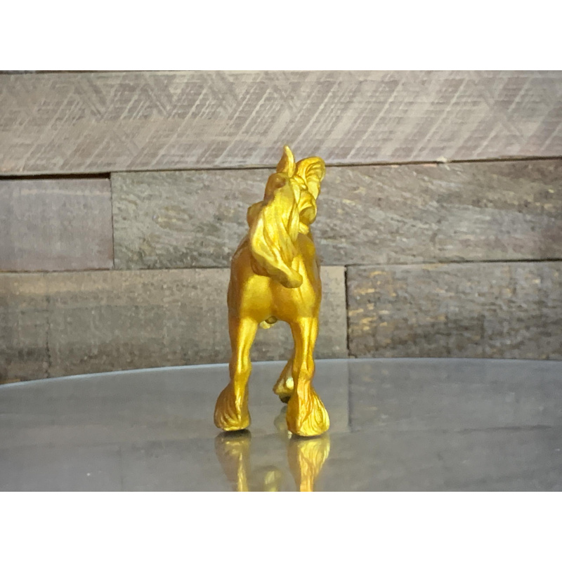 Breyer Custom Horse Gypsy Vanner Glossy Yellow