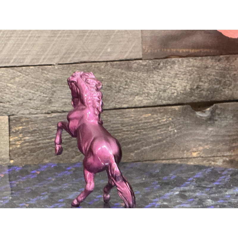 Breyer Custom Horse Stablemate Glosay Chrome Magenta Brio