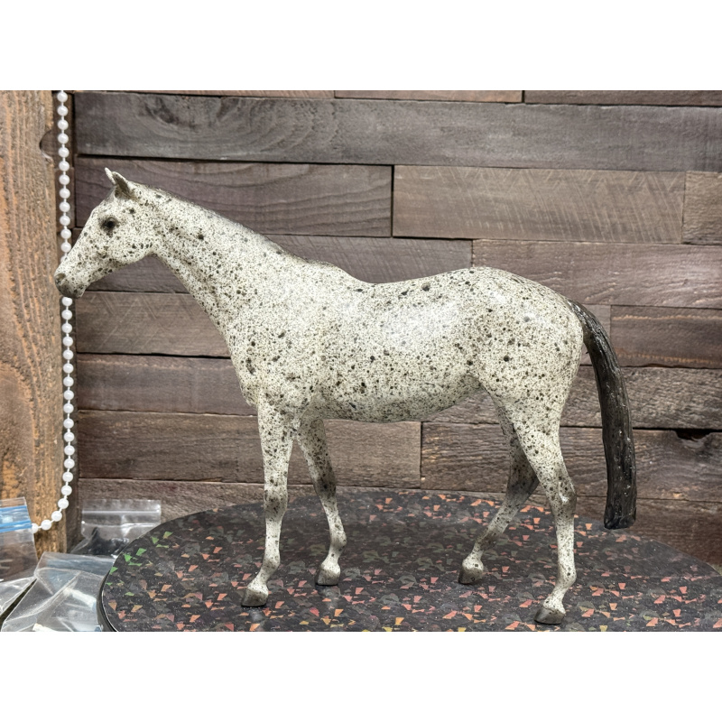 Breyer Custom Horse Traditional Touch Of Class Vintage Style Roan Test Pony